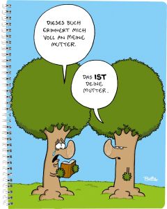 Ruthe: Collegeblock DIN A4 - Baumschule Mutter