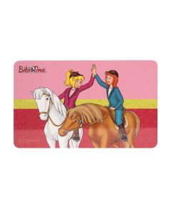 Bibi & Tina: Frühstücksbrettchen - Bibi & Tina-rosa