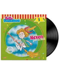Abbildung der Vinyl Schallplatte Bibi Blocksberg Folge 1 Hexen gibt es doch