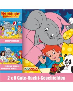 Benjamin Blümchen: 2er MP3-Box Gute-Nacht-Geschichten