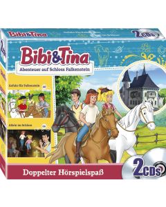Bibi & Tina: 2er CD-Box Abenteuer auf Schloss Falkenstein