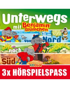 Benjamin Blümchen: 3er MP3-Box Unterwegs mit Benjamin