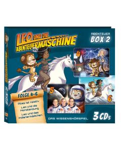 Leo und die Abenteuermaschine: 3er CD Box (Folge 4-6/cd)