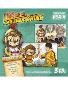 Leo und die Abenteuermaschine: 3er MP3 Box (Folge 10-11/mp3)