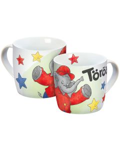 Benjamin Blümchen: Tasse (250 ml) - Watercolor