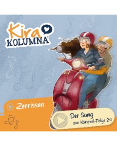 Abbildung des MP3-Song Covers "Zerrissen" von Kira Kolumna Hörspielfolge 24