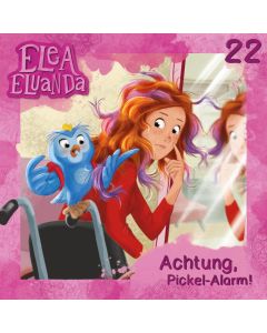 Abbildung des MP3-Hörspielcovers Elea Eluanda Folge 22 Achtung Pickel-Alarm!