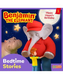Die Cover-Abbildung Benjamin the Elephant Bedtime Stories Folge 1 Hippy Hippo´s Birthday