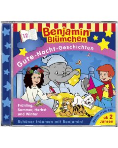 Benjamin Blümchen: Gute-Nacht-Geschichten - Frühling, Sommer, Herbst und Winter (Folge 12)