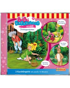 Abbildung der Hörspiel-CD Bibi Blocksberg Folge 20 erzählt Ostergeschichten