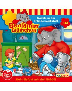 Benjamin Blümchen: Nachts in der Erfinderwerkstatt (Folge 141/mp3)