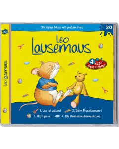 Abbildung der Hörspiel-CD Leo Lausemaus Folge 20 Leo ist wütend