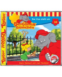 Benjamin Blümchen: Der Zoo zieht um (Folge 038/cd)