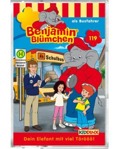Benjamin Blümchen: als Busfahrer (Folge 119/mc)