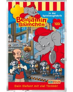 Benjamin Blümchen: in der Spielzeugfabrik (Folge 123/mc)