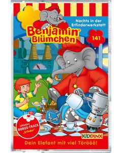 Benjamin Blümchen: Nachts in der Erfinderwerkstatt (Folge 141/mc)