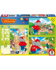 Benjamin Blümchen: Im Zoo - 3x 24 Teile