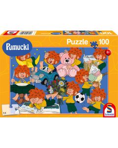 Abbildung der Verpackung des Pumuckl Puzzles Spaß mit Pumuckl 100 Teile