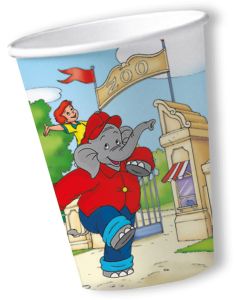 Benjamin Blümchen: 8 Pappbecher