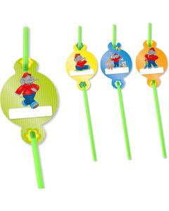 Benjamin Blümchen: 8 Trinkhalme