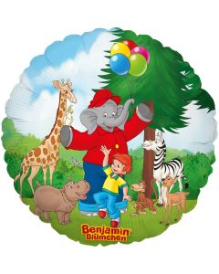 Benjamin Blümchen: Folienballon Motiv Wald