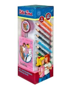 Bibi & Tina: Mal- und Schreibturm 35-teilig