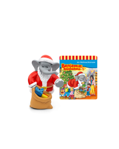 Abbildung der Tonie Figur Benjamin Blümchen als Weihnachtsmann