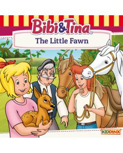 Abbildung des MP3-Hörspielcovers des englischsprachigen Hörspiels Bibi and Tina Folge 59 The Little Fawn
