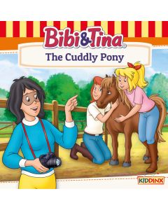 Abbildung des MP3-Hörspielcovers des englischsprachigen Hörspiels Bibi and Tina Folge 32 The Cuddly Pony