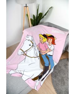 Bibi & Tina: Fleece - Decke Bibi & Tina auf Sabrina (130 x 170 cm)