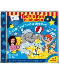 Benjamin Blümchen: Gute-Nacht-Geschichten - Badespaß im Zoo (Folge 11)