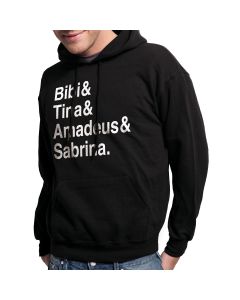 Bibi & Tina: Hoodie (schwarz)