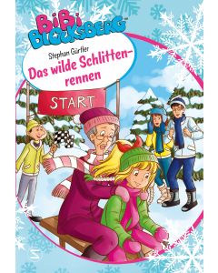Bibi Blocksberg: Das wilde Schlittenrennen (Buch zum Hörspiel)