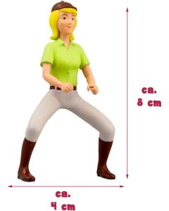 Bibi & Tina: Spielfigur Susanne Martin reitend einzeln