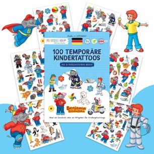 Benjamin Blümchen: Kindertattoos