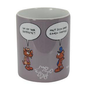 Ruthe: Tasse - Katze Wo ist der getötete?