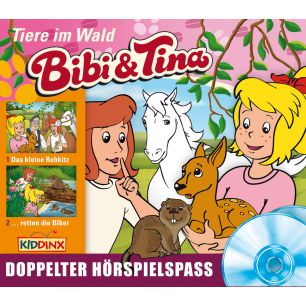 Bibi & Tina: 2er MP3-Box Tiere im Wald