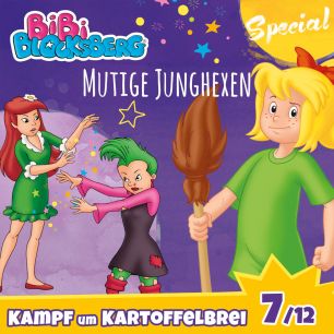 Abbildung des MP3-Hörspielcovers Bibi Blocksberg Special Kampf um Kartoffelbrei Folge 7 Mutige Junghexen