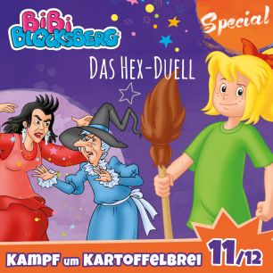 Abbildung des MP3-Hörspielcovers Bibi Blocksberg Special Kampf um Kartoffelbrei Folge 11
Das Hex-Duell
