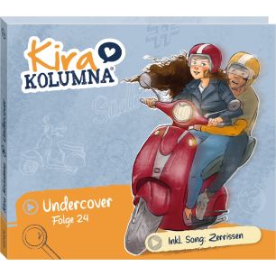Abbildung der Hörspiel-CD Kira Kolumna Folge 24 Undercover