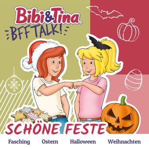 Abbildung des MP3-Hörspielcovers Bibi & Tina Folge 8 BFF Talk Schöne Feste