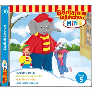 Benjamin Blümchen: Benjamin Minis - Endlich Schnee! (Folge 5/cd)