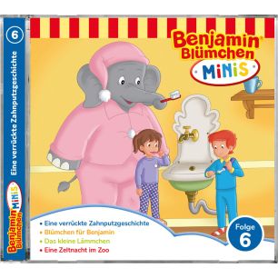 Benjamin Blümchen: Benjamin Minis - Eine verrückte Zahnputzgeschichte (Folge 6/cd)