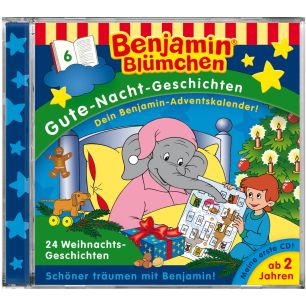 Benjamin Blümchen: Gute-Nacht-Geschichten - 24 Weihnachtsgeschichten (Folge 6)