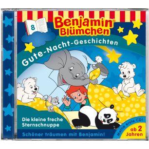 Benjamin Blümchen: Gute-Nacht-Geschichten - Die kleine freche Sternschnuppe (Folge 8)