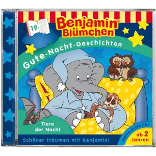 Benjamin Blümchen: Tiere der Nacht (Folge 19/cd)