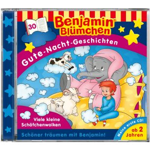Benjamin Blümchen: Gute-Nacht-Geschichten - Viele kleine Schäfchenwolken (Folge 30)