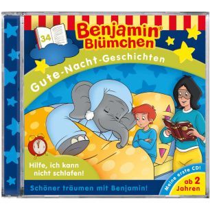 Benjamin Blümchen: Hilfe, ich kann nicht schlafen! (Folge 34/cd)
