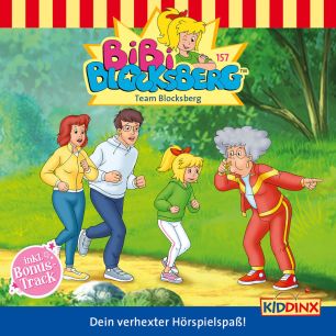 Abbildung des MP3-Hörspielcovers Bibi Blocksberg Folge 157 Team Blocksberg