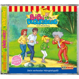 Abbildung der Hörspiel-CD Bibi Blocksberg Folge 157 Team Blocksberg